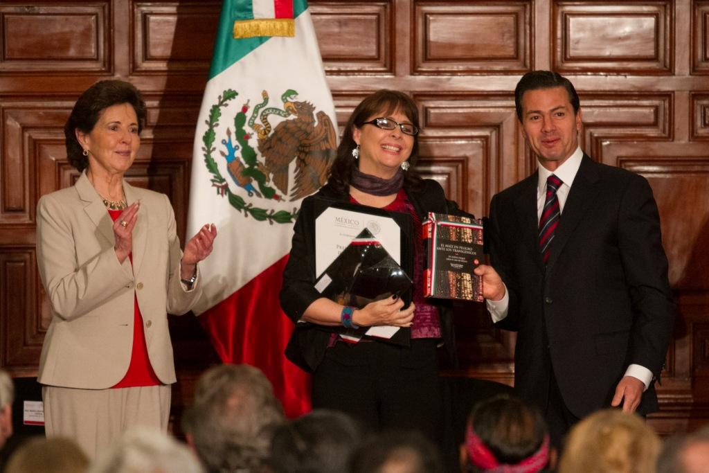 Elena Álvarez-Buylla recibe el Premio Nacional Ciencias y Artes. (Cuartoscuro)