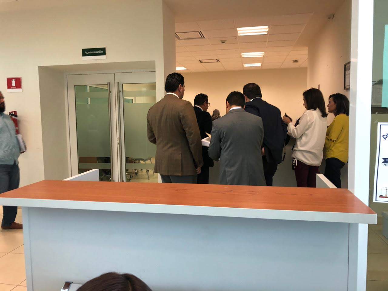 Operativo especial en audiencia del ex gobernador Eugenio Hernández Flores en Ciudad Victoria (Antonio Hernández)