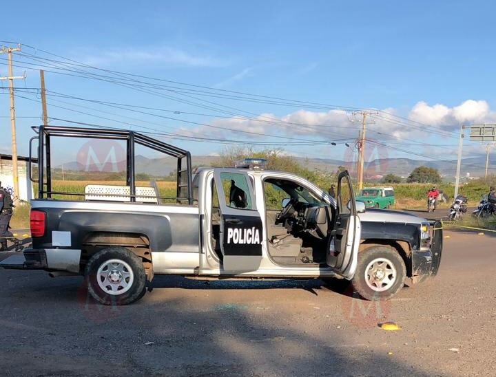 Atacan a policías municipales en Pénjamo