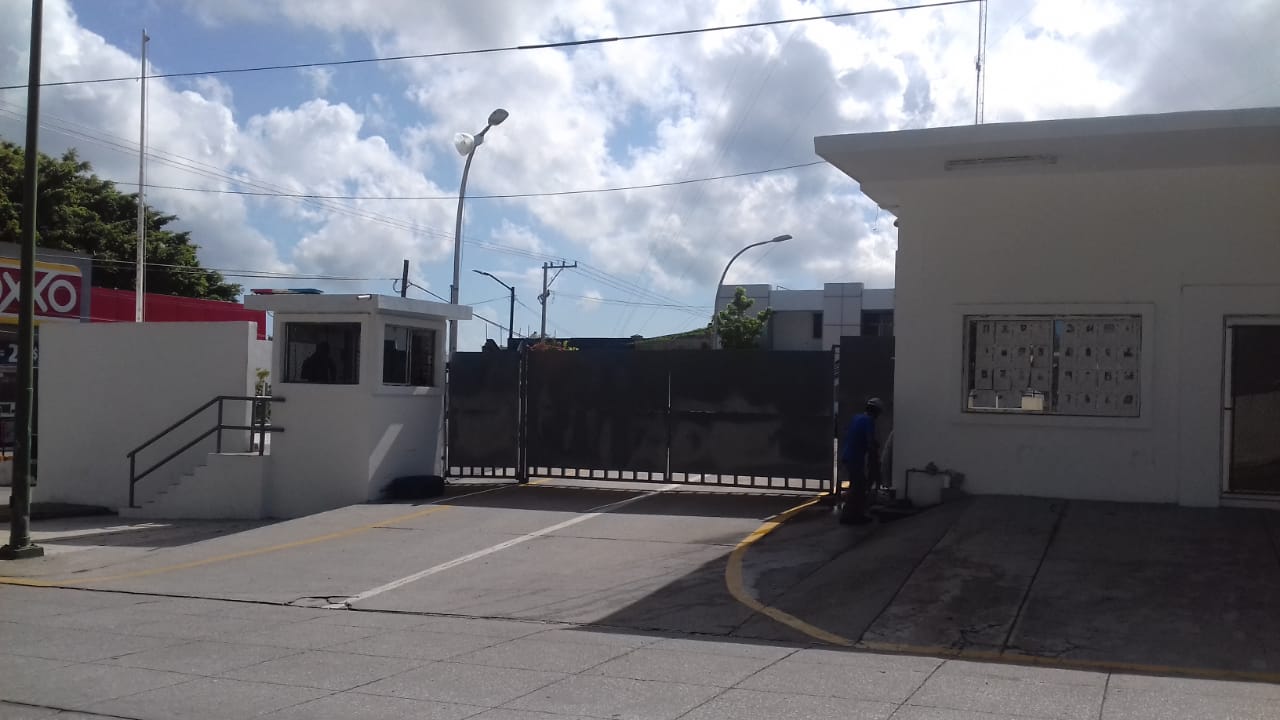 Las instalaciones de la Policía Estatal en Tampico (Noel Vergara).