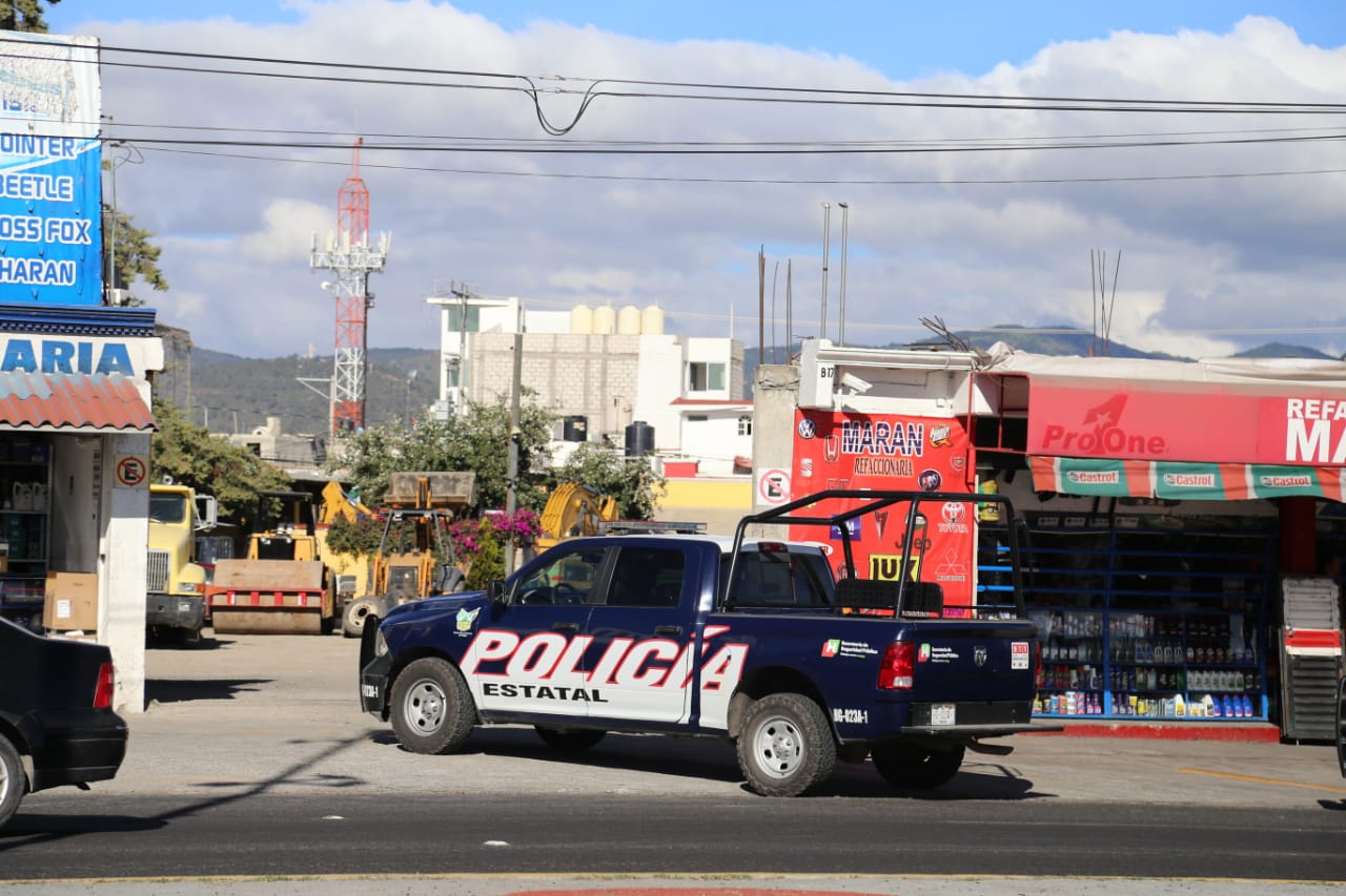 Los responsables se dieron a la huida a bordo de una motoneta. (Cortesía)