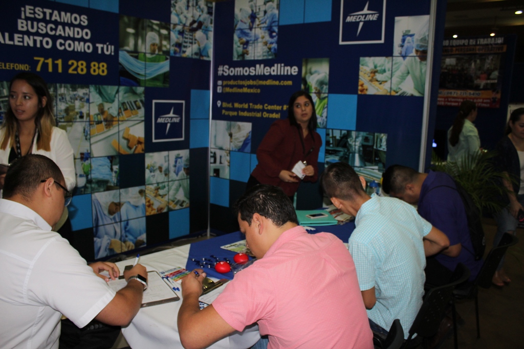 Feria del Empleo en Nuevo Laredo.