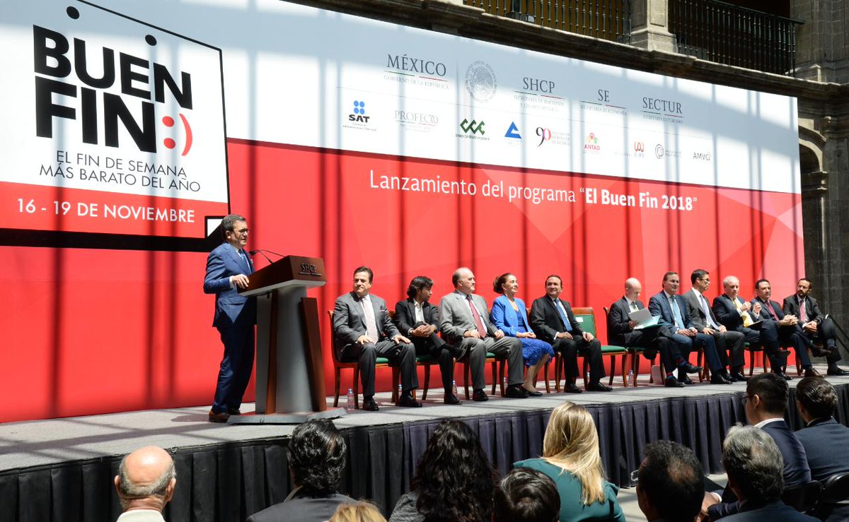 Presentación del Buen Fin 2018. (Foto: @RogelioCerdaP)