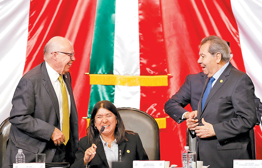 El ex rector de la UNAM compareció en la Cámara de Diputados. (Nelly Salas)