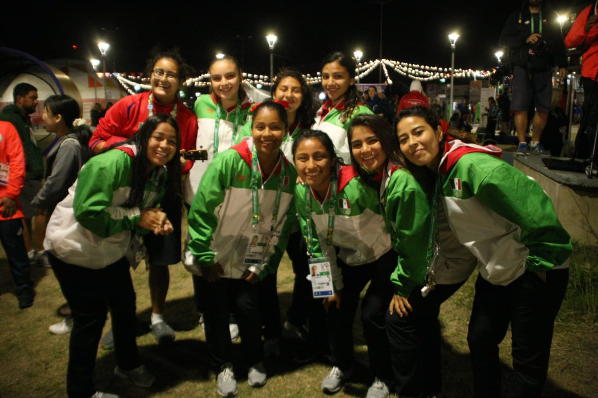 La delegación mexicana está lista para la inauguración de los Juegos Olímpicos de la Juventud 2018 (Twitter @COM_Mexico)