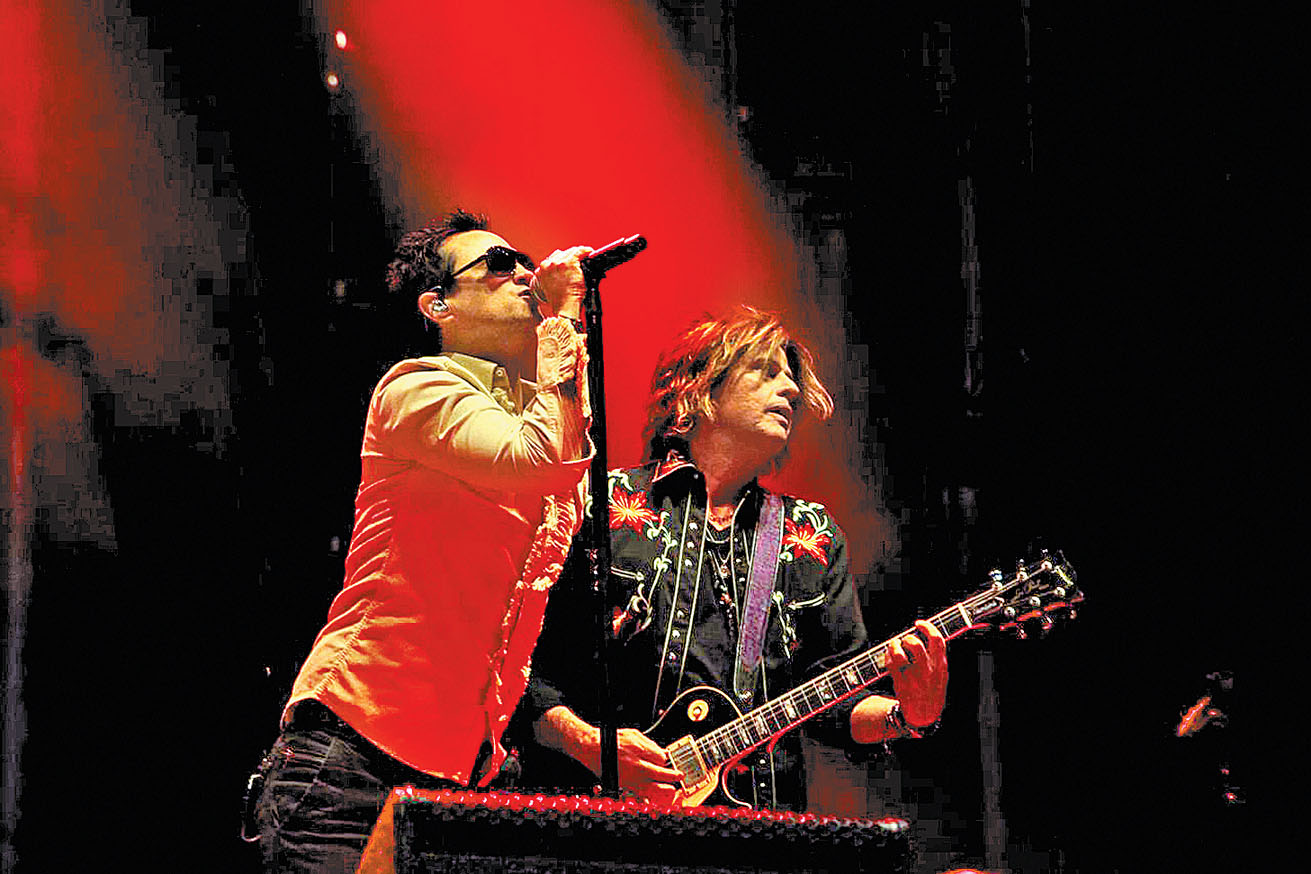 Los Stone Temple Pilots fueron de los grupos que mayor número de seguidores llevaron al festival. (Édgar Negrete)