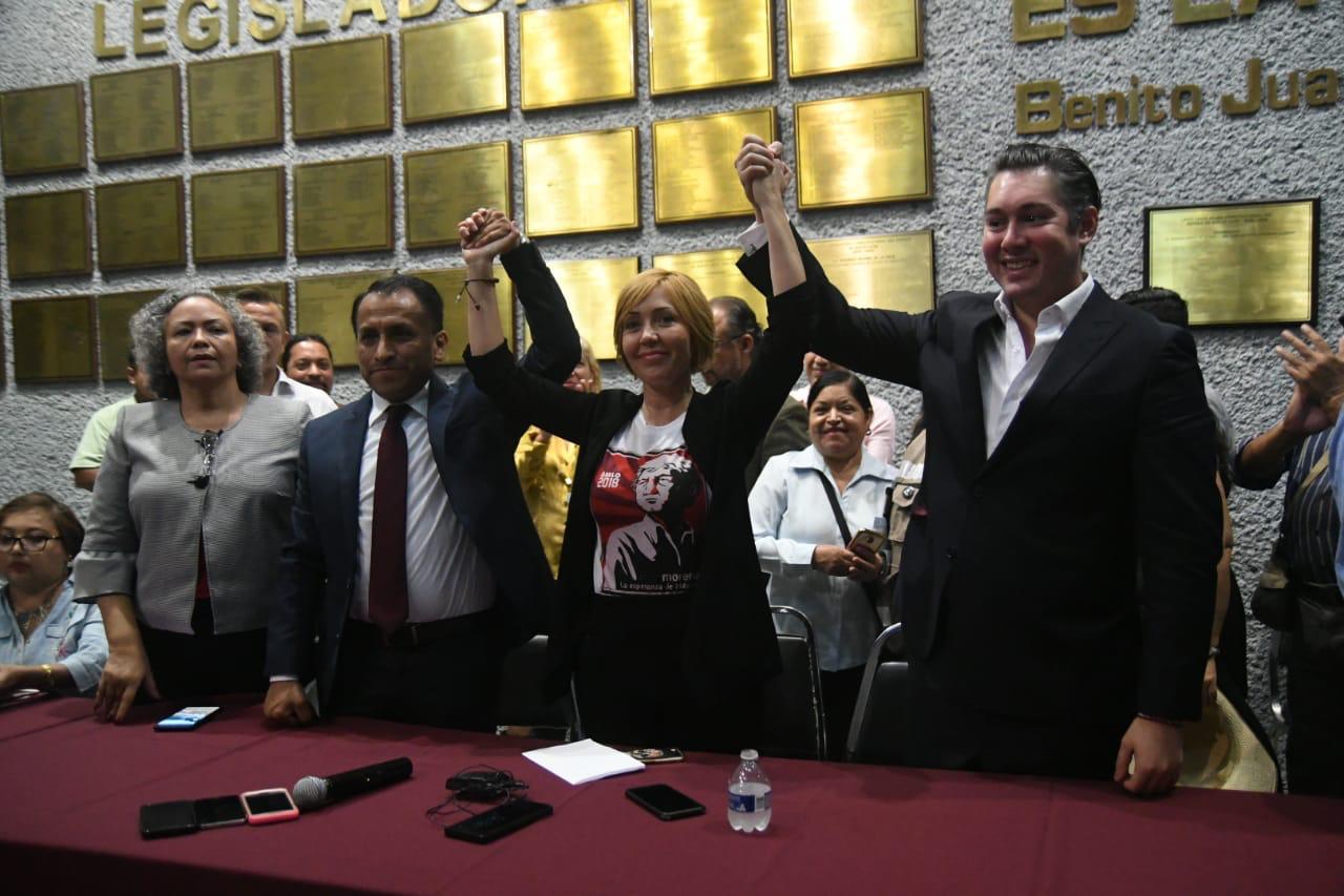 Claudia Tapia reveló que al inicio de la actual legislatura tuvo una serie de “rozones” con tres de sus compañeros. (Foto: Jorge López)