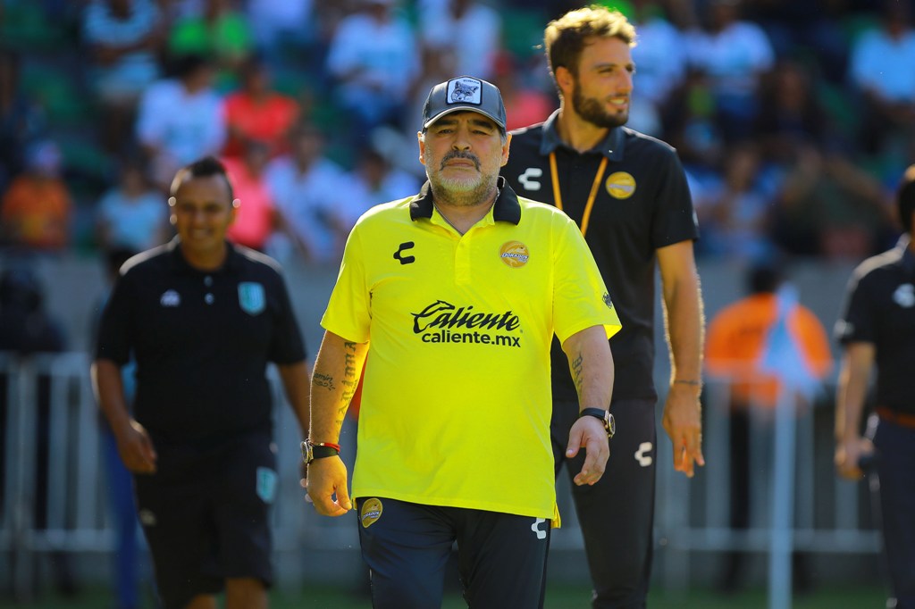 El técnico Diego Armando Maradona (Imago7)