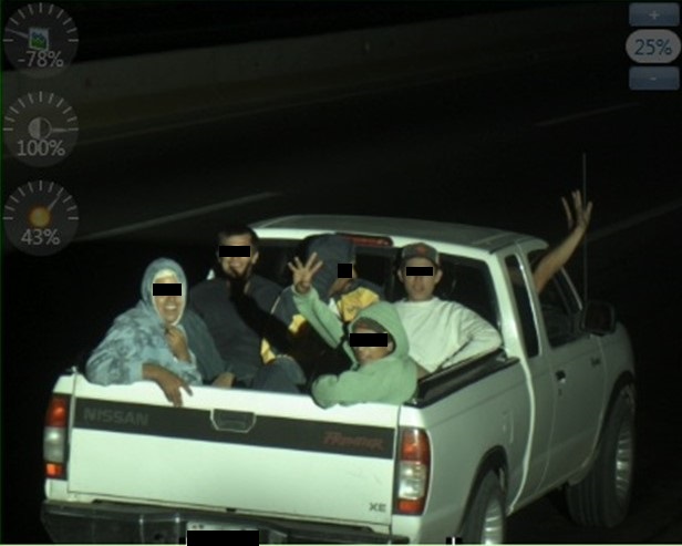 Estos automovilistas fueron capturados por las cámaras de las fotomultas.