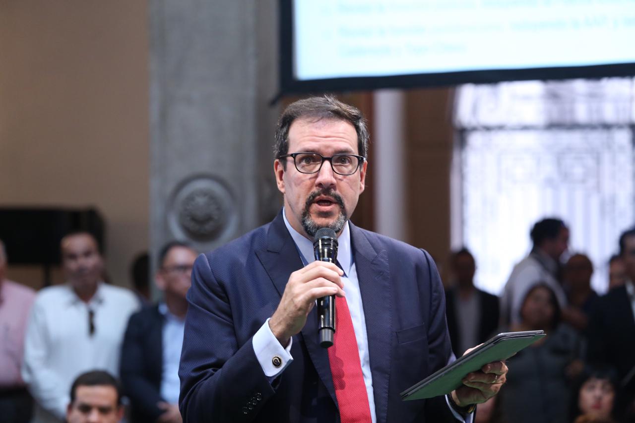 El proyecto COMPSTAT (Estadísticas comparadas) fue presentado en el Palacio de Gobierno. Foto: Jorge López