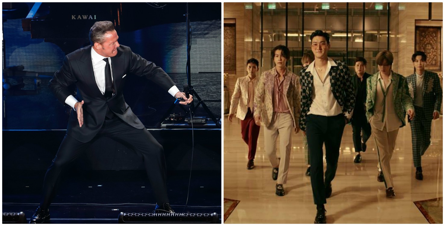 Super Junior presenta "Ahora te puedes marchar", de Luis Miguel. (Cuartoscuro/ Especial)