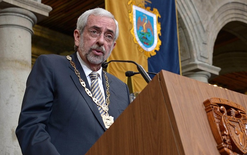 Enrique Graue, rector de la UNAM| Tomada de @SalaPrensaUNAM