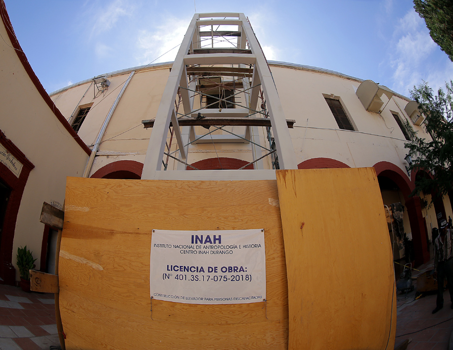 La entrega del ascensor está contemplado para finales de octubre. (Saúl González)