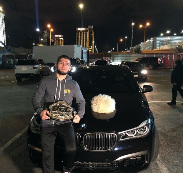 Khabib Nurmagomedov  (Instagram @khabib_nurmagomedov)