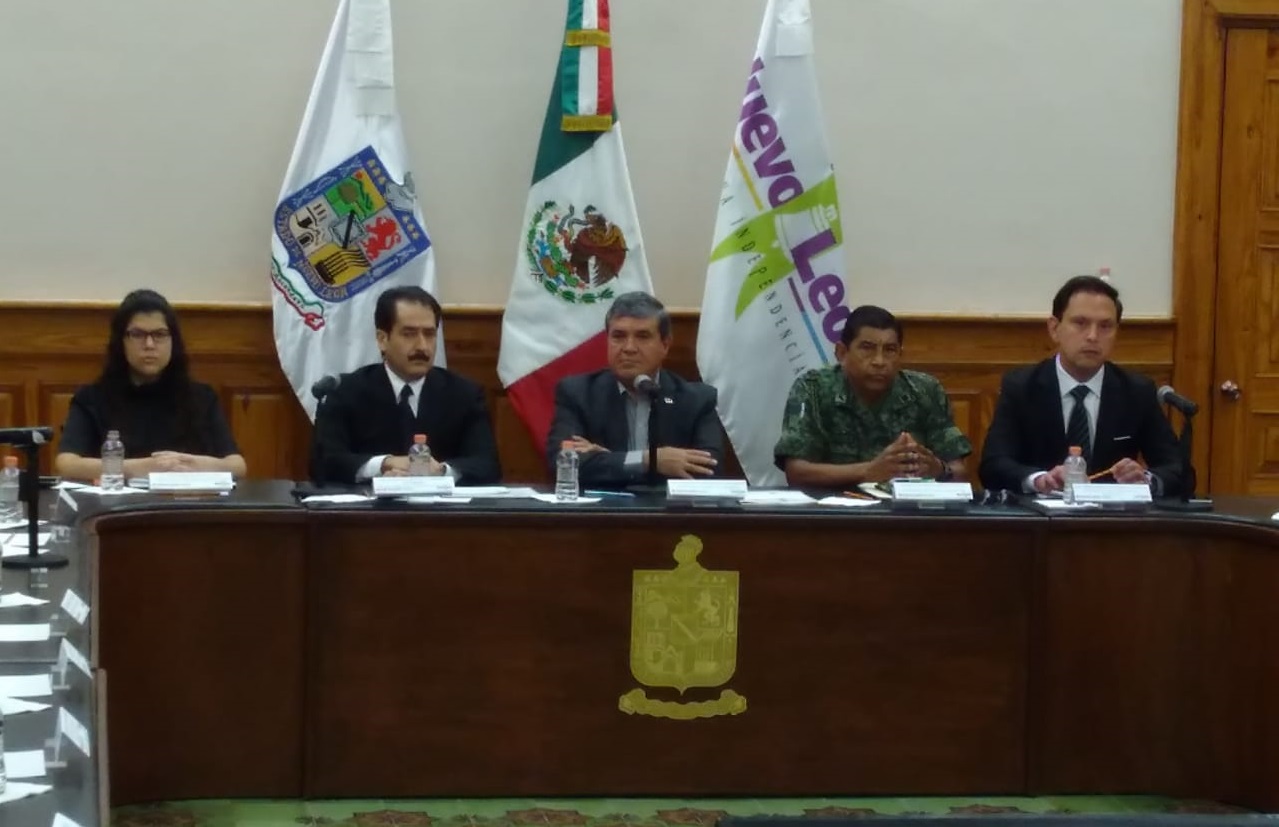 Rueda de prensa en el Salón Polivalente de Palacio de Gobierno. Foto: Eduardo Mendieta