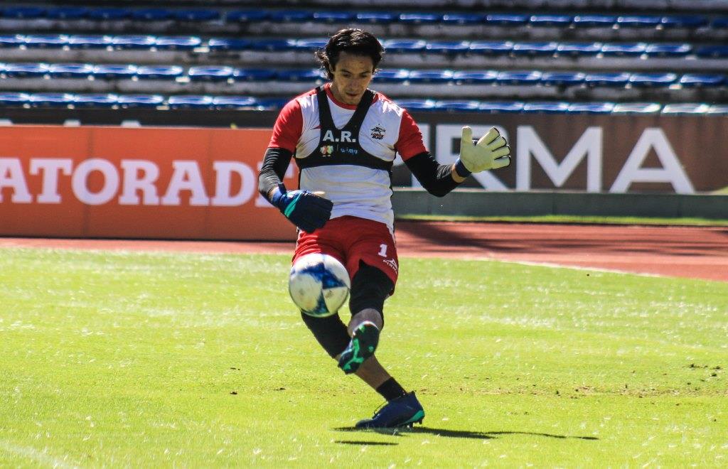 Antonio Rodríguez, guardavallas universitario, sabe que el equipo tiene mucho por trabajar (Especial)