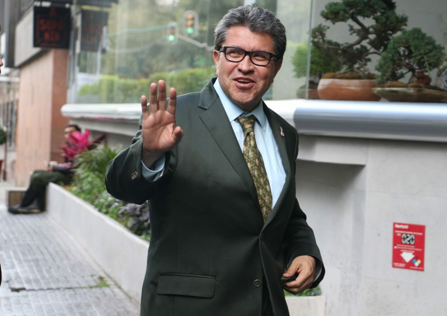 El coordinador de Morena en el Senado, Ricardo Monreal. (Cuartoscuro)