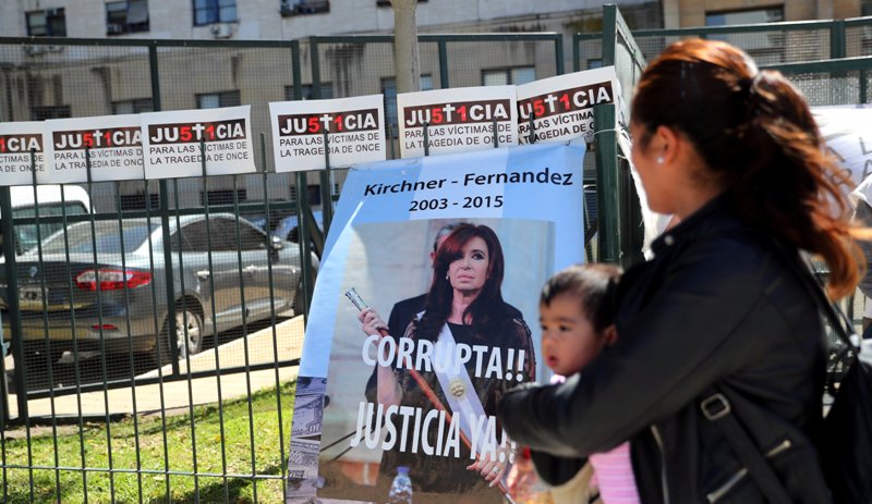 Detractores de Kirchner.