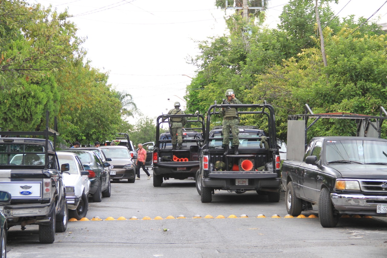 Los hechos fueron en el negocio "Abarrotes Vélez", ubicado en la calle San Salvador, colonia Villa Olímpica. Foto: Agustín Martínez