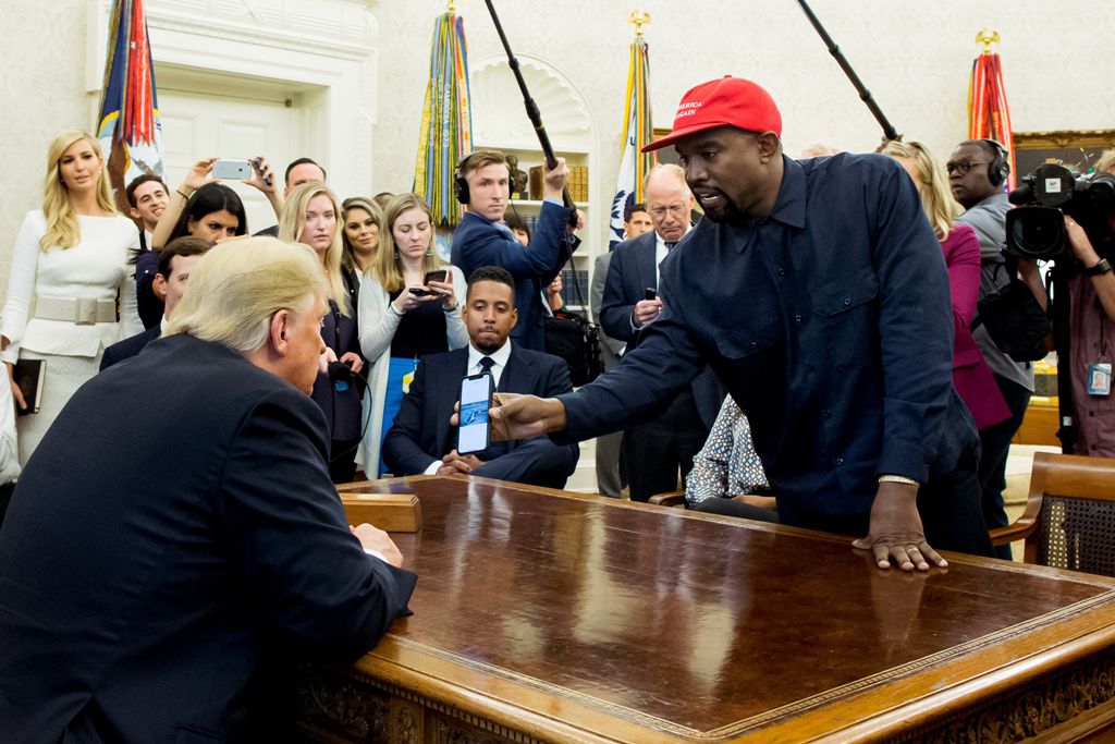 Kanye West se reunió con Donald Trump (Foto: EFE)
