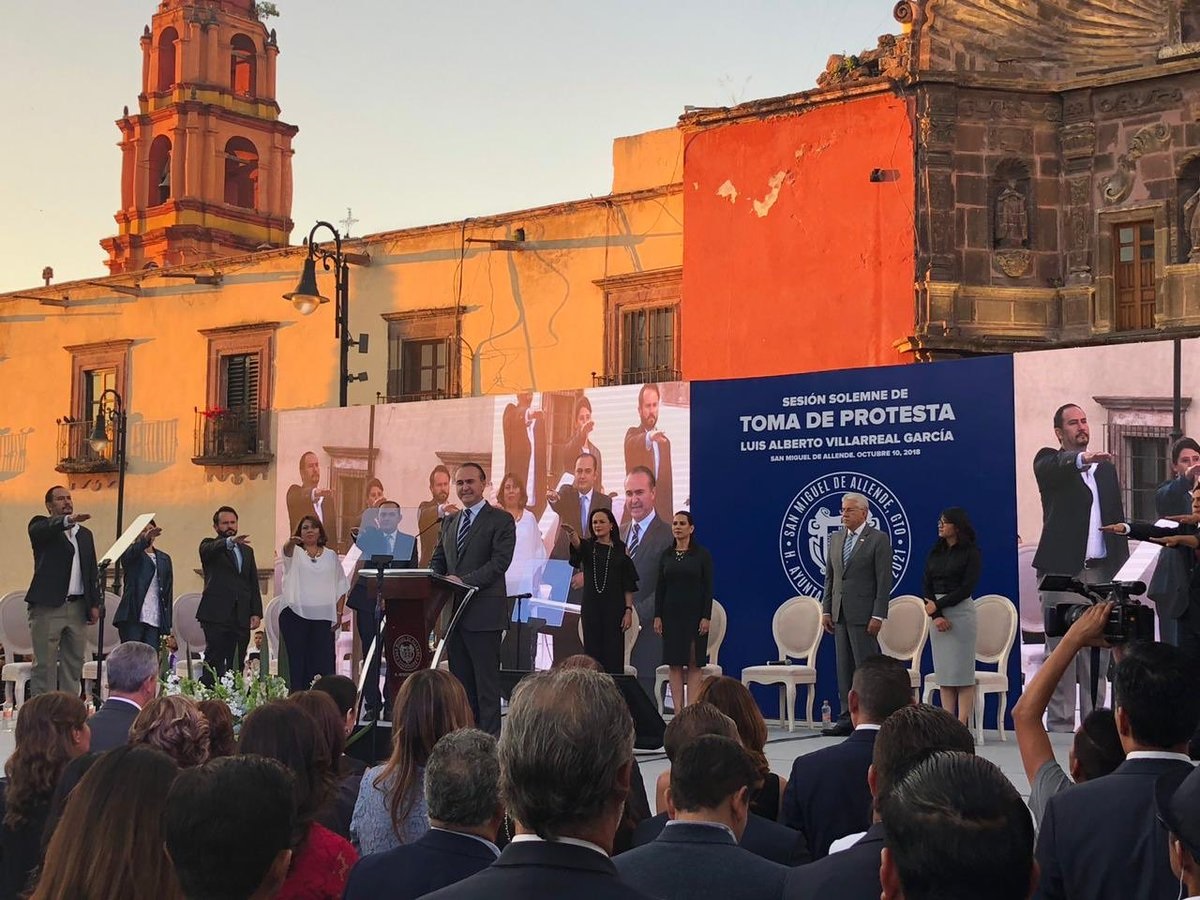 Luis Alberto Villareal alcalde de San Miguel de Allende