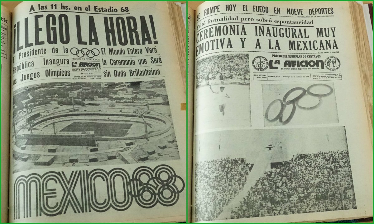 Así publicó La Afición la elección de México para los Juegos Olímpicos (La Afición)