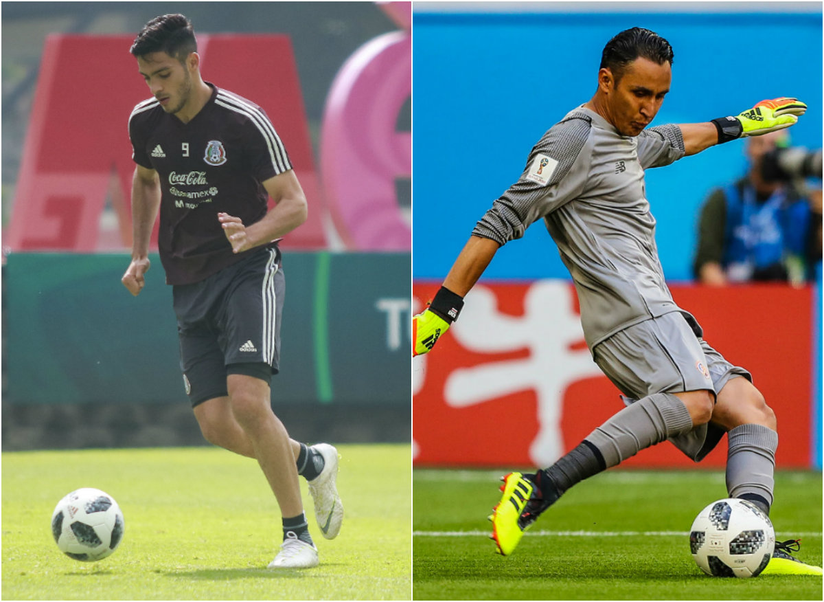 Raúl Jiménez y Keylor Navas (Imago7)