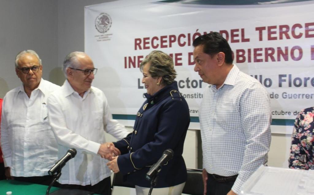 Entregan tercer informe de gobierno de Astudillo- Grupo Milenio