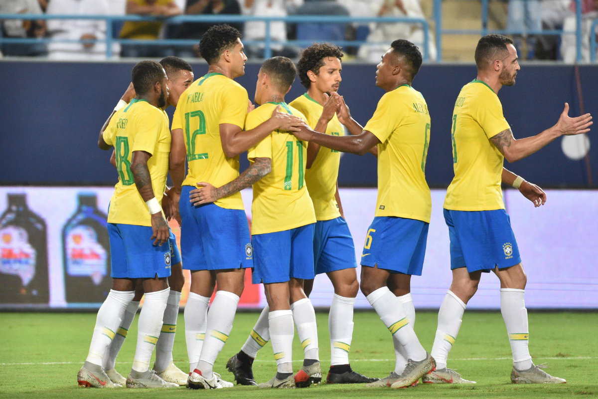 Brasil venció a Arabia Saudita en un partido amistoso (AFP)