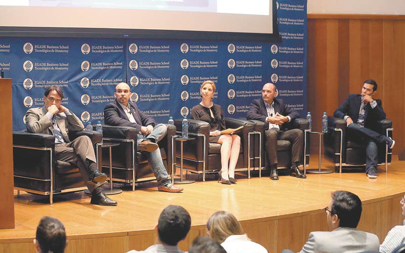 El panel de emprendimiento se efectuó en la Egade Business School. (Foto: Leonel Rocha)