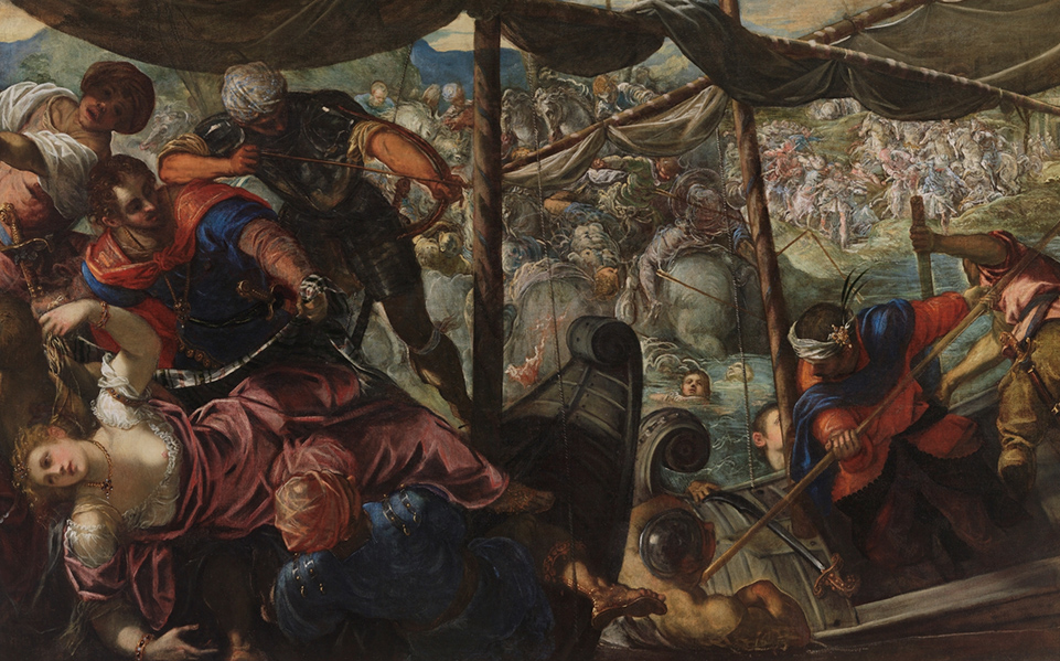 Los registros, tanto los semíticos como los de origen indoeuropeo, hablan de “los pueblos del mar”. Misterio (Tintoretto)