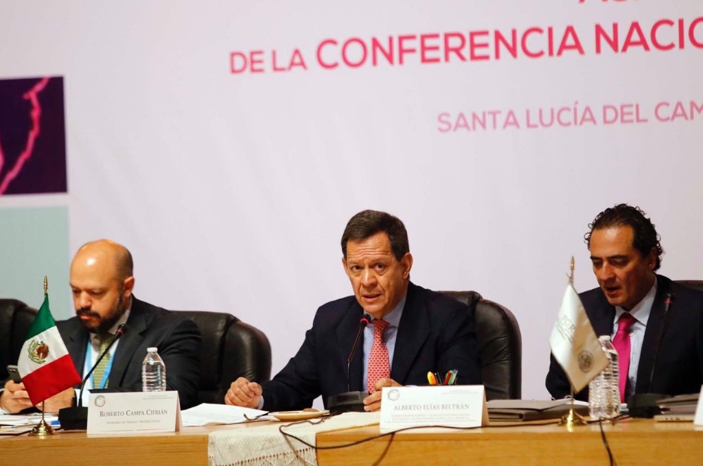 Roberto Campa dijo que las autoridades federales han identificado más de 20 mil centros de trabajo. (Tomada de Twitter | @1campa)