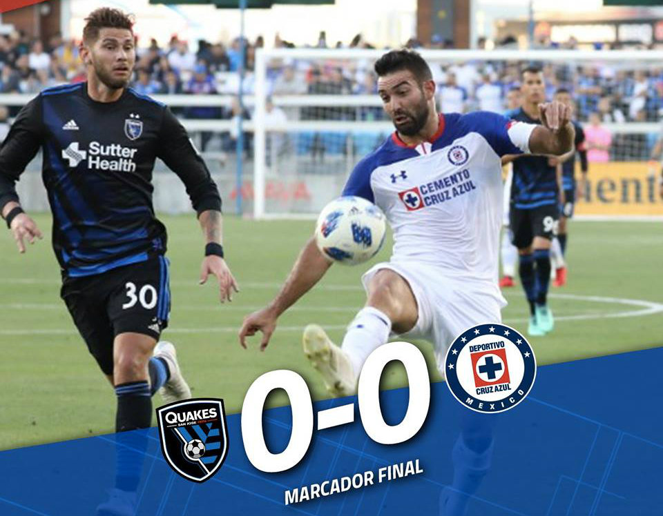 Cruz Azul y los Eartquakes igualaron a cero (Facebook Cruz Azul)