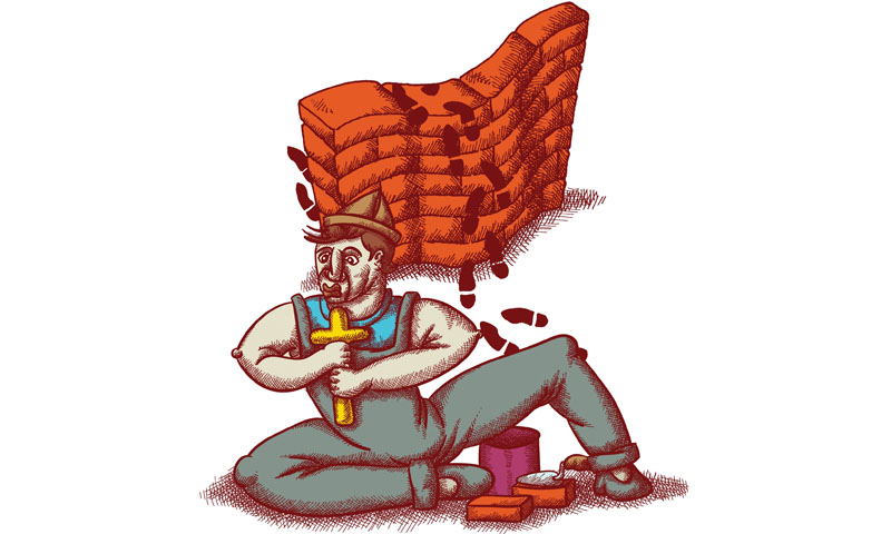 Órale, mai, no se distraiga que nos gana el amanecer, arreaba el "Gasparín". (Ilustración: Luis M. Morales)