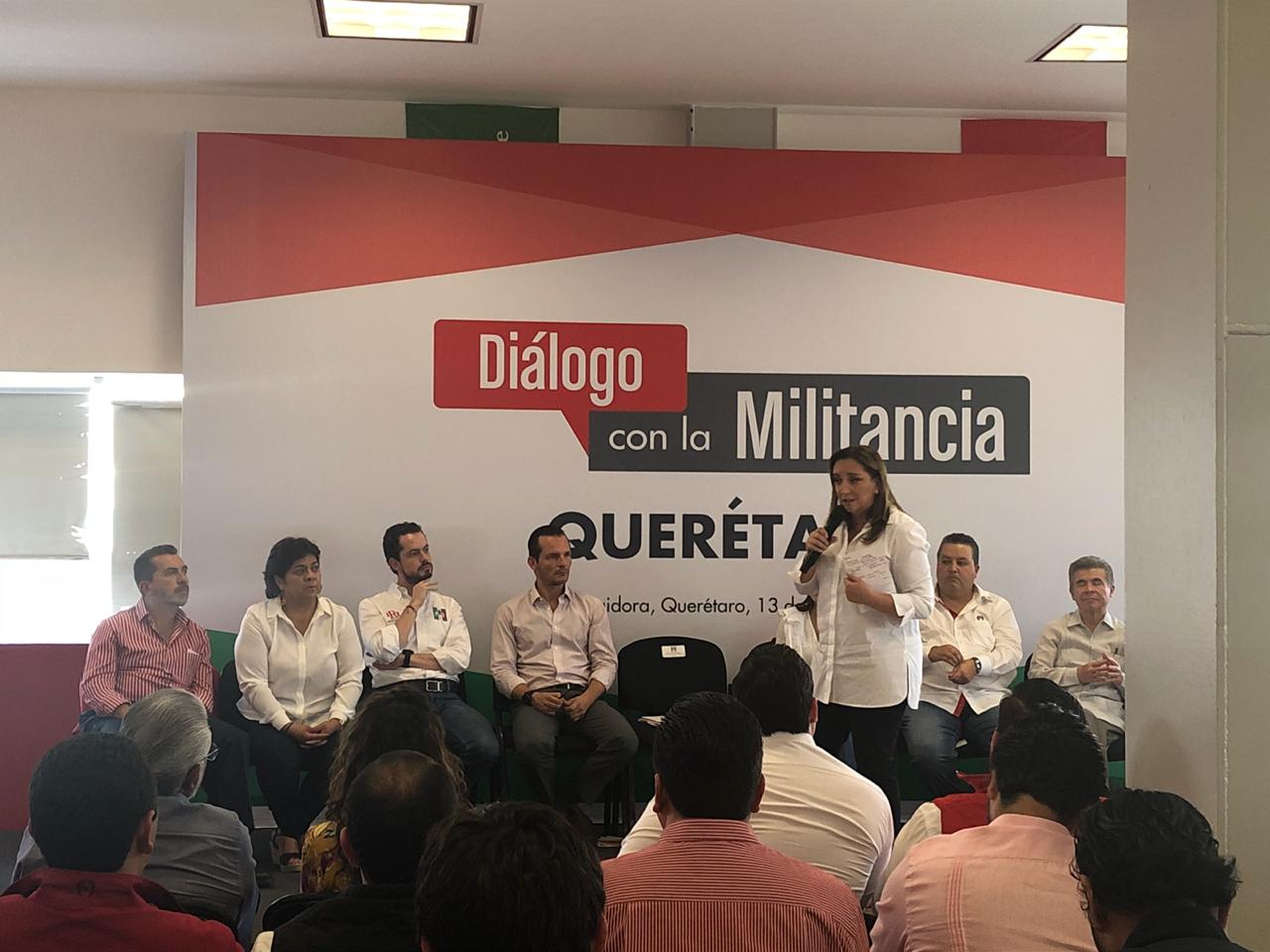 El PRI ya no será un partido hegemónico, asegura Claudia Ruiz Massieu/Estrella Álvarez.
