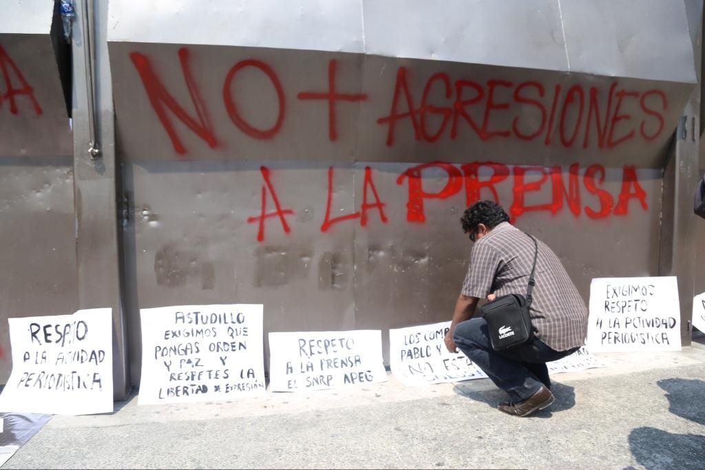 Agresiones contra periodistas. (Cuartoscuro)