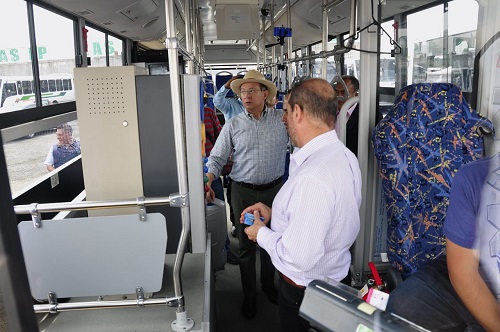 Durante un recorrido. (Especial)