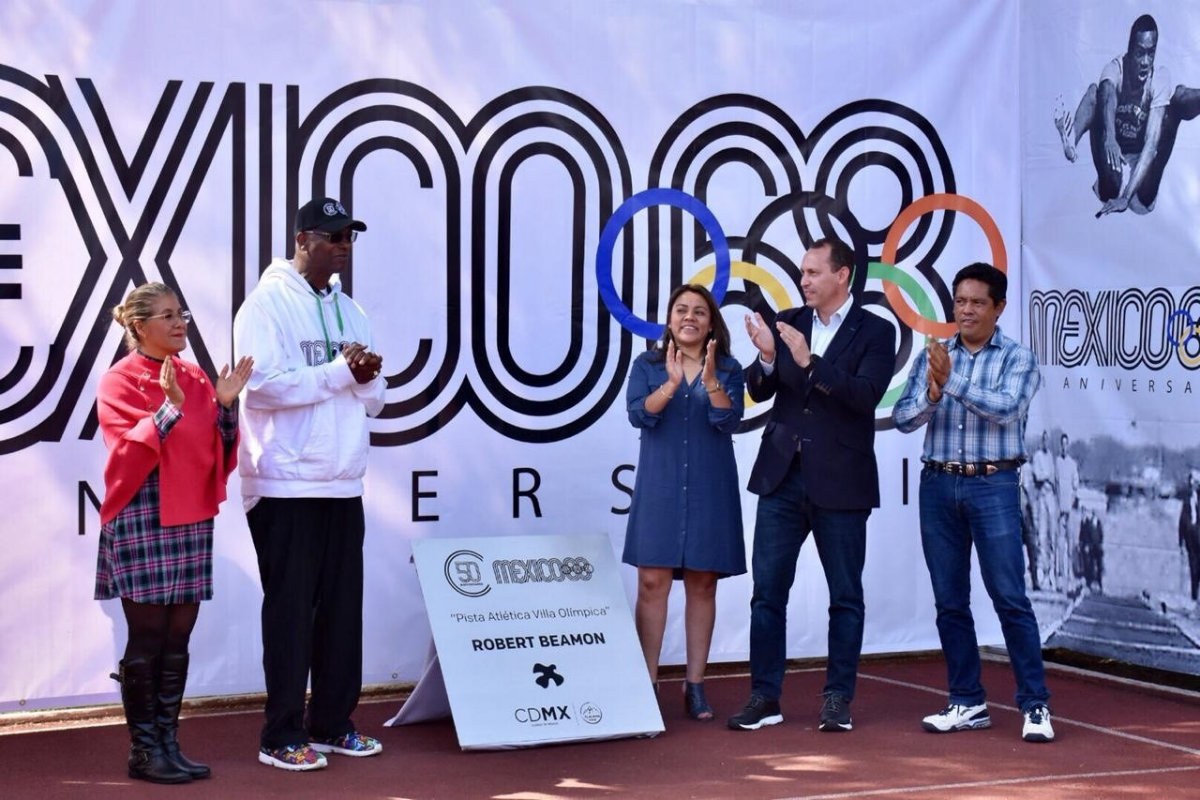 La pista de tartán de Villa Olímpica se llamará 'Bob' Beamon (Indeporte)