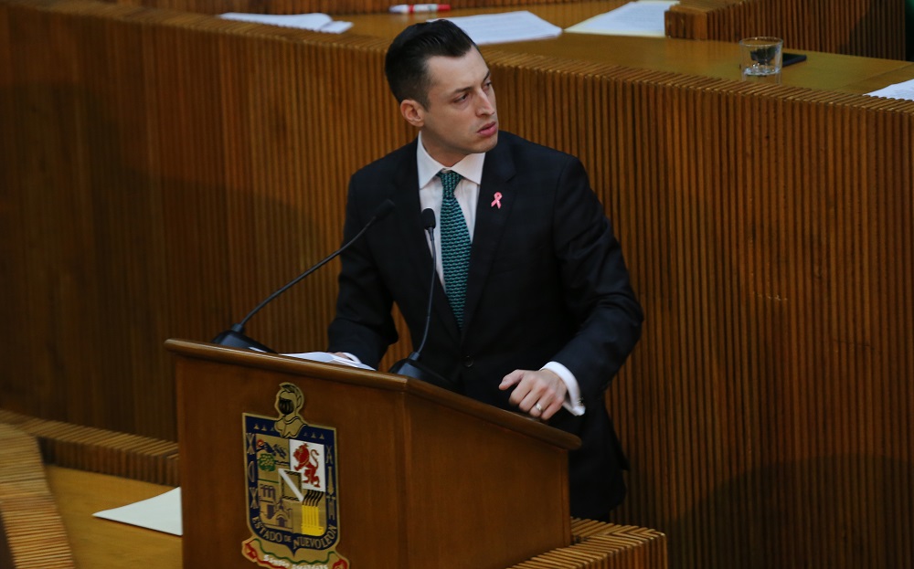 El diputado de Movimiento Ciudadano, Luis Donaldo Colosio. (Roberto Alanís)