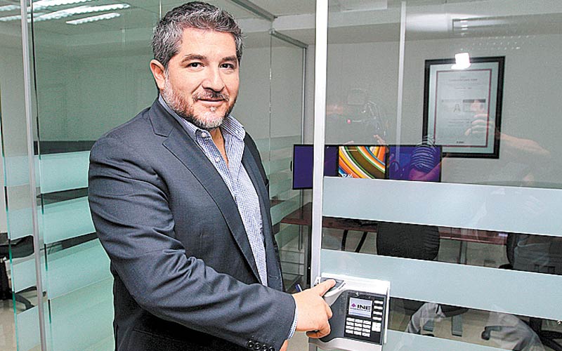 El director ejecutivo del Registro Federal de Electores. (Foto: Jorge González)