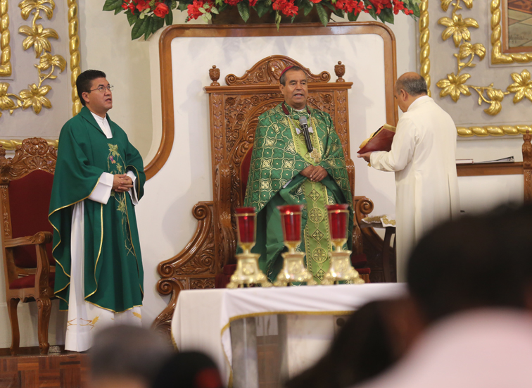 Domingo Díaz Martínez, arzobispo de Tulancingo. (Jorge Sánchez)