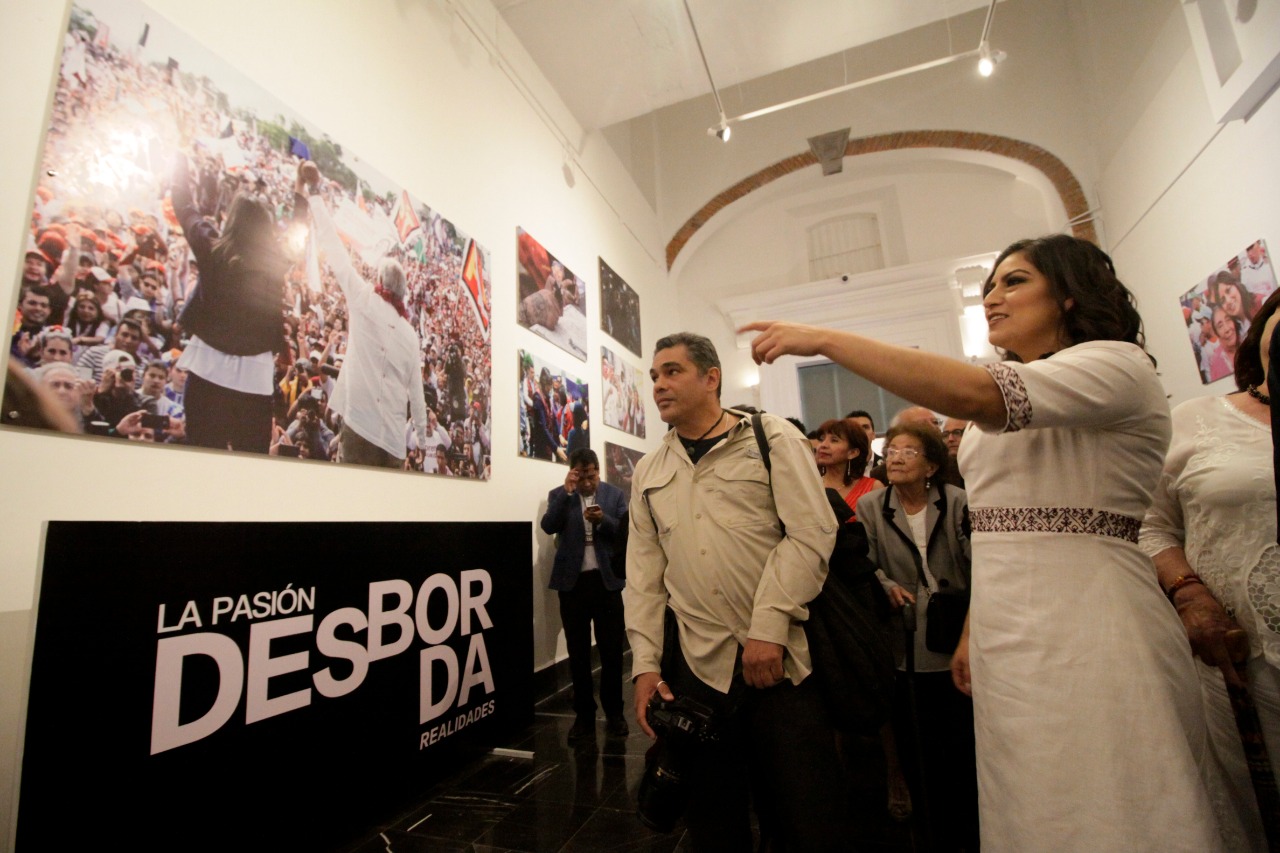 Se trata de la primera exposición en la administración que inició este lunes 15 (Miguel Romero)