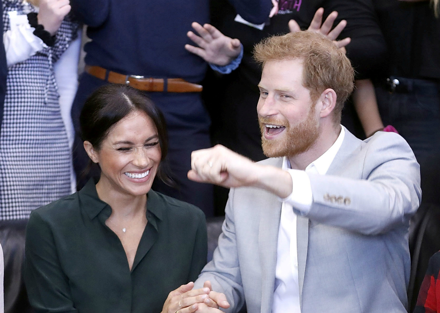 Meghan Markle y el príncipe Harry, duques de Sussex. (Reuters)