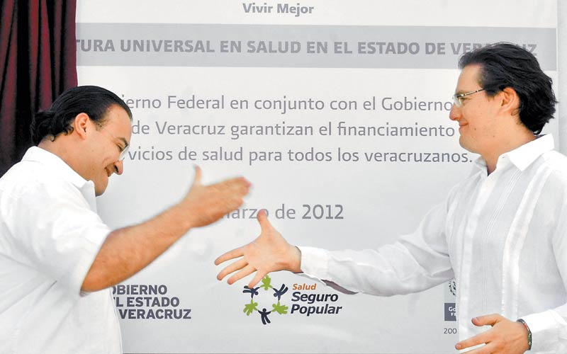 En 2013, con Javier Duarte en el gobierno, los fondos para el seguro en Veracruz se transfirieron a cuentas del estado. (Eduardo Morales/Cuartoscuro)