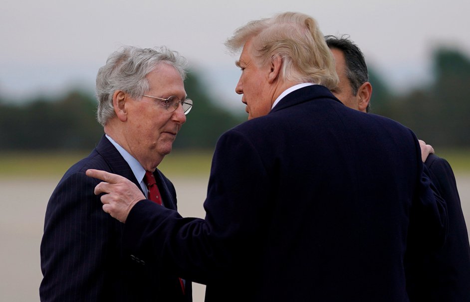 El líder de la mayoría en el Senado, Mitch McConnell, dijo que el Senado no podrá revisar el nuevo acuerdo. (Reuters)