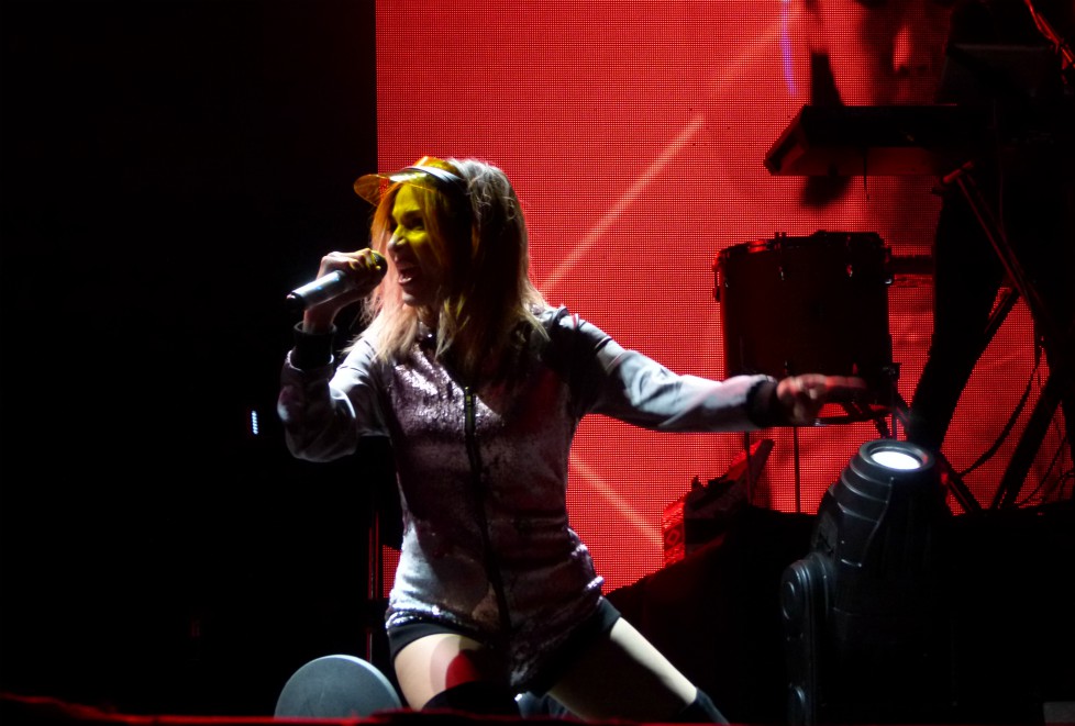 Paty Cantú presentó su tour #333 en las Fiestas de Octubre. (Mauricio Ortega)