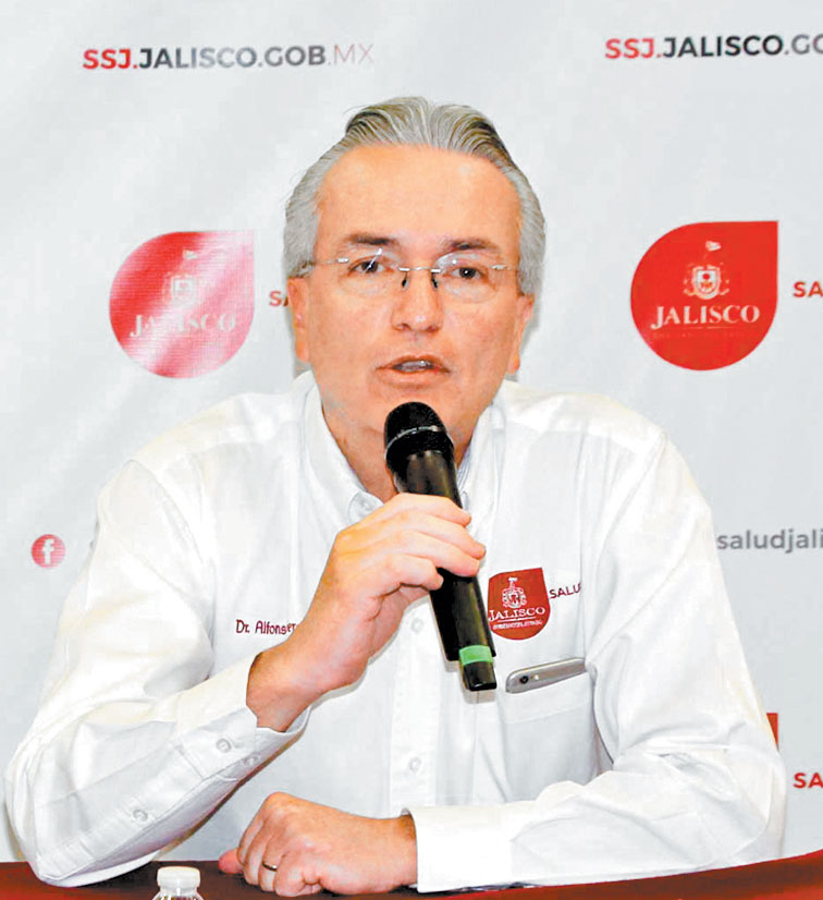 Alfonso Petersen Farah, secretario de Salud jalisciense. (Especial)