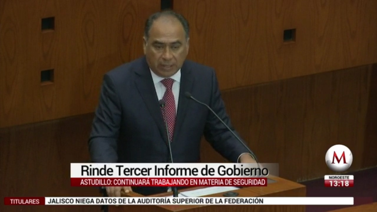 Astudillo rinde tercer informe ante Congreso de Guerrero- Grupo Milenio