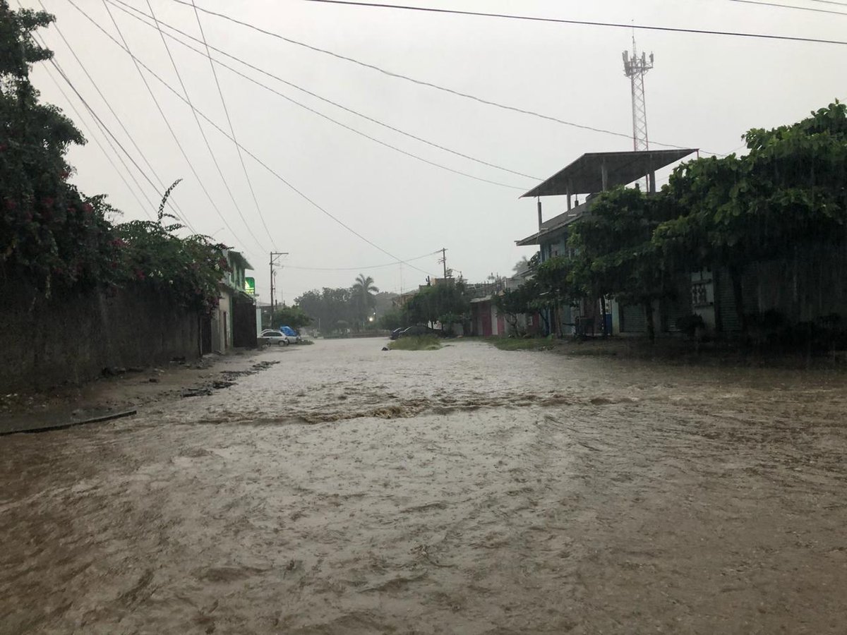 Las lluvias provocaron inundacione sy deslaves. (Cepco)