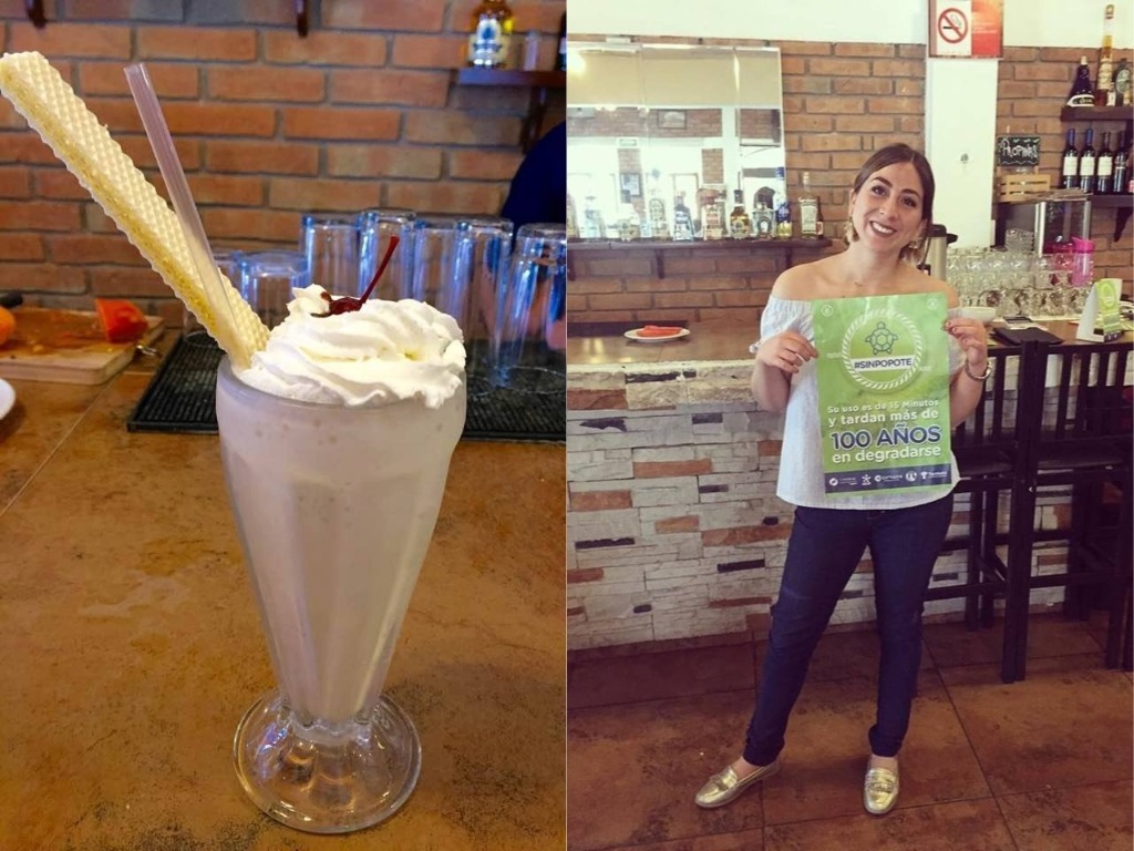 La mayoría de los restauranteros mencionan que los clientes siguen pidiendo el popote a pesar de la campaña. (Isis Rábago)